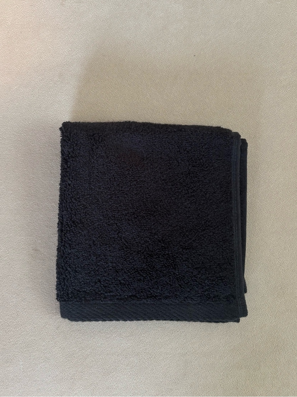 Nate Berkus Black Washcloth
